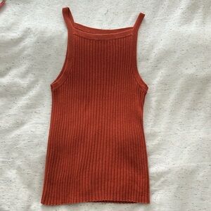 Madewell ribbed sweater tank XXS